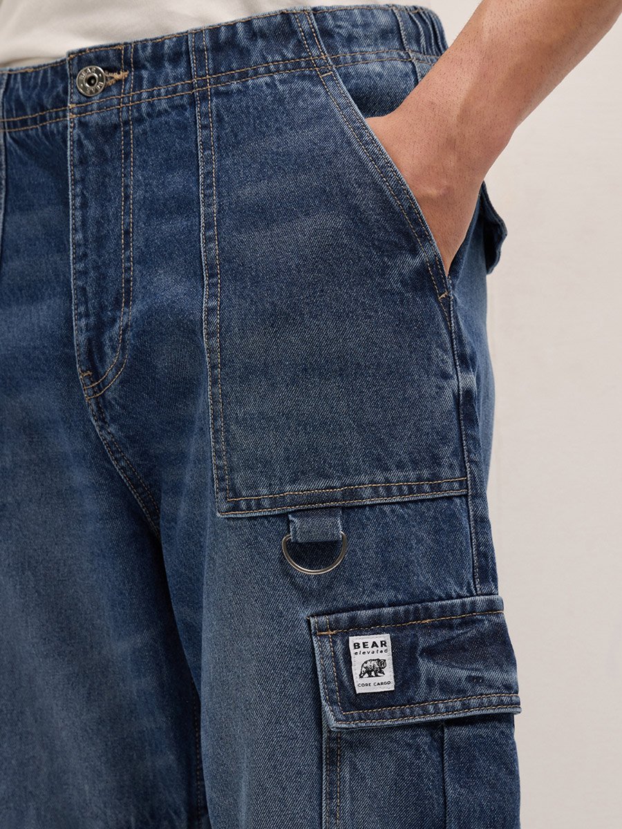 Men Mid Rise Baggy Fit Jeans