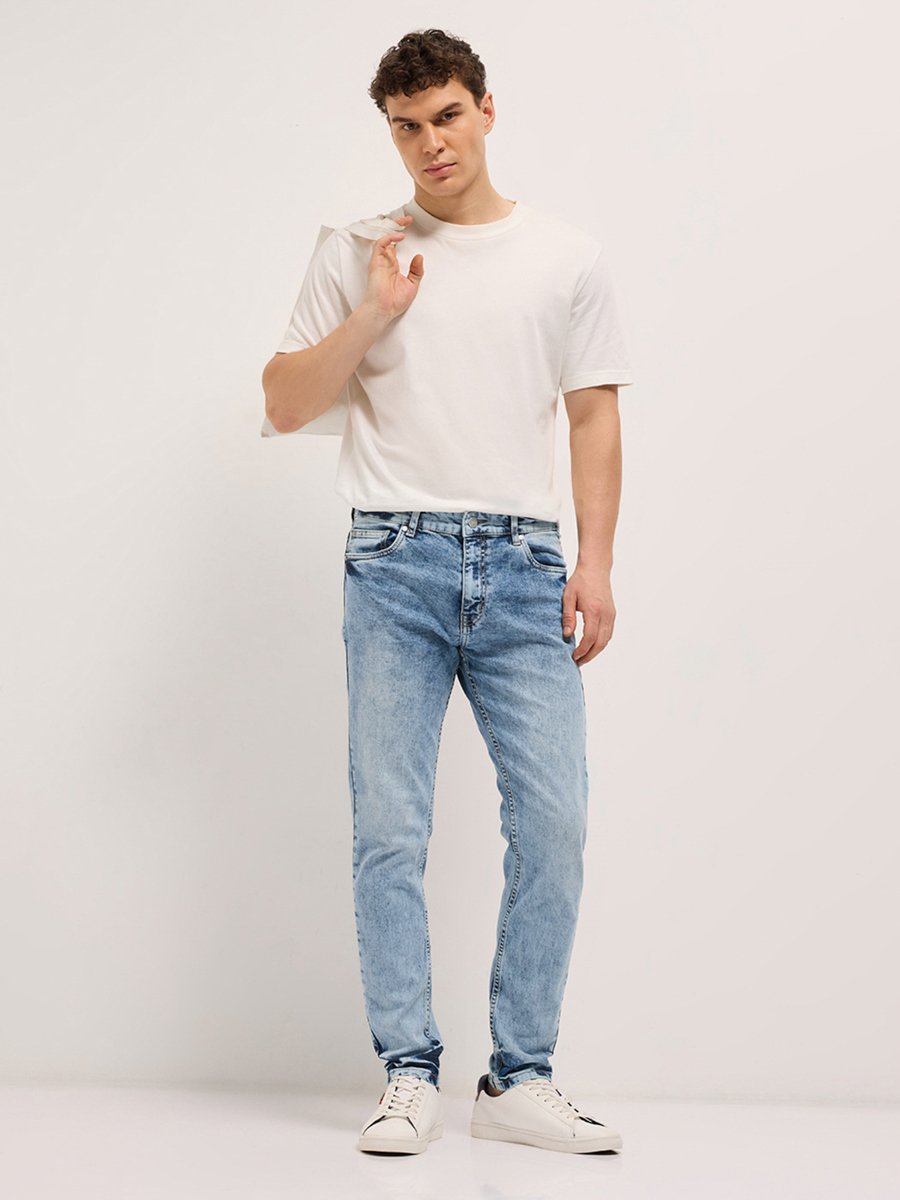 Men Mid Rise Skinny Fit Jeans
