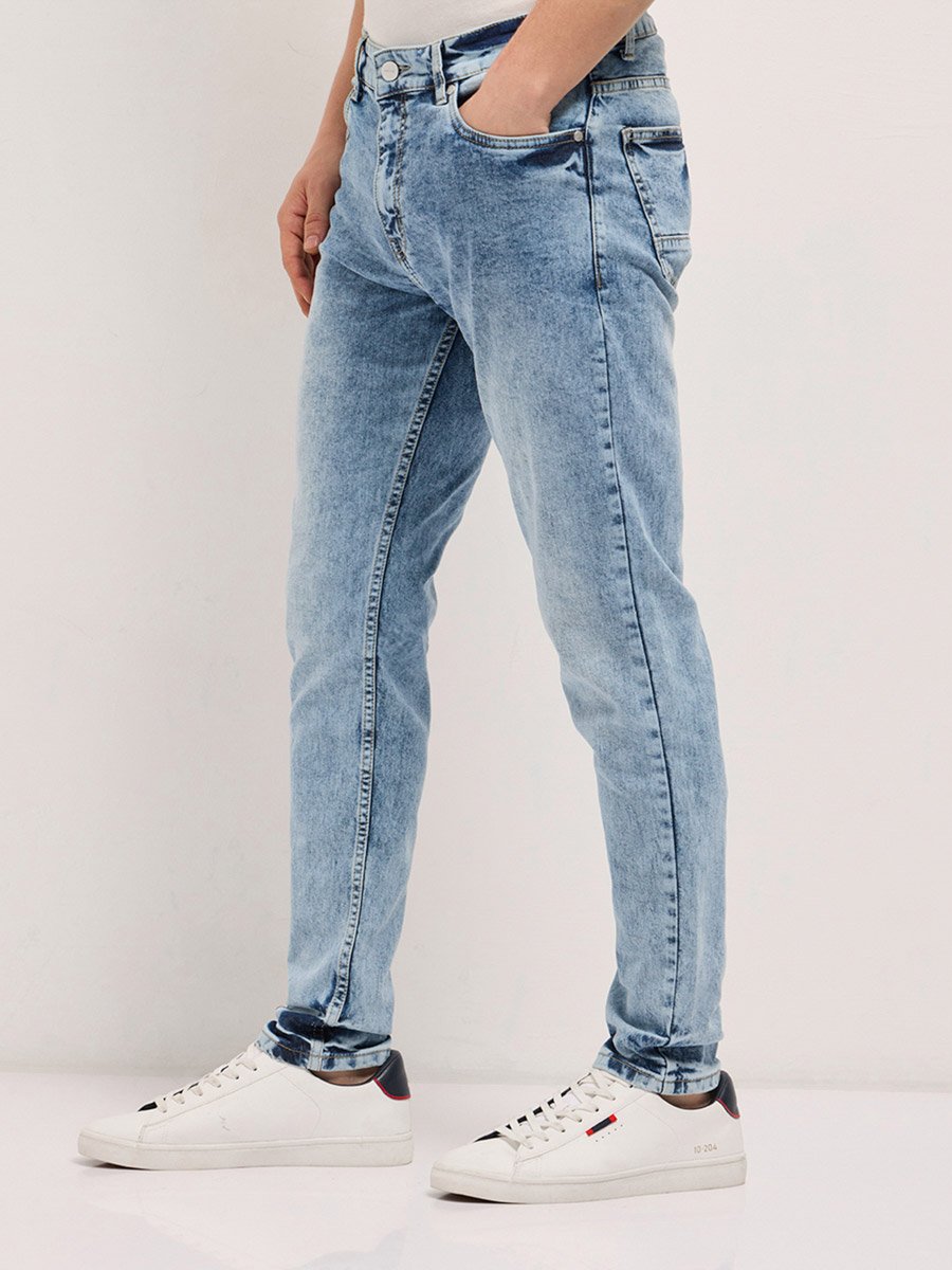 Men Mid Rise Skinny Fit Jeans