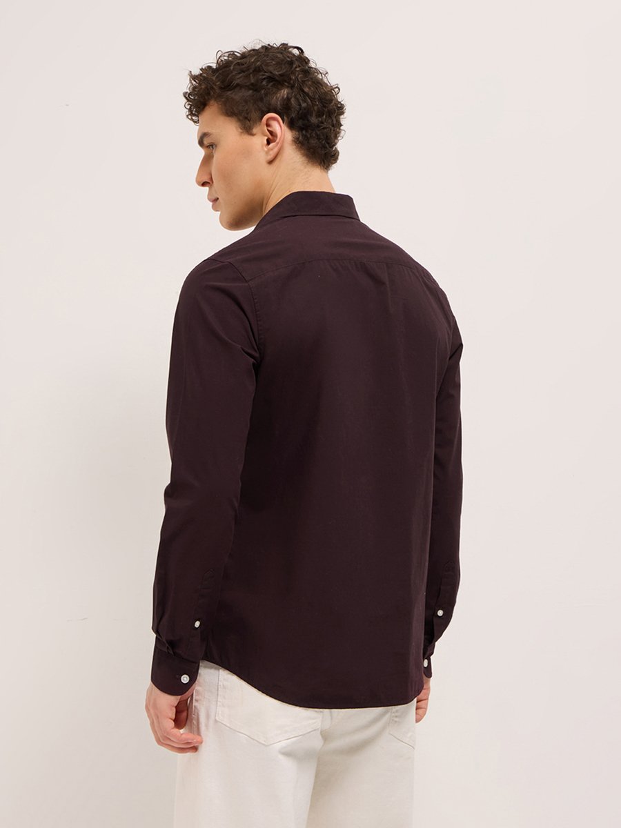 Men Cotton Slim Fit Casual Shirt