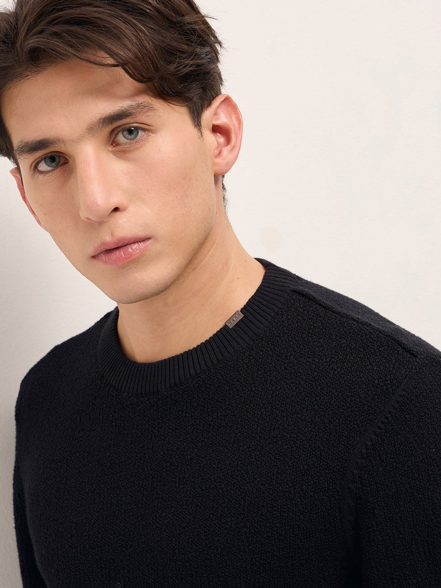 Men Pure Cotton Flat Knit Regular Fit T-Shirt