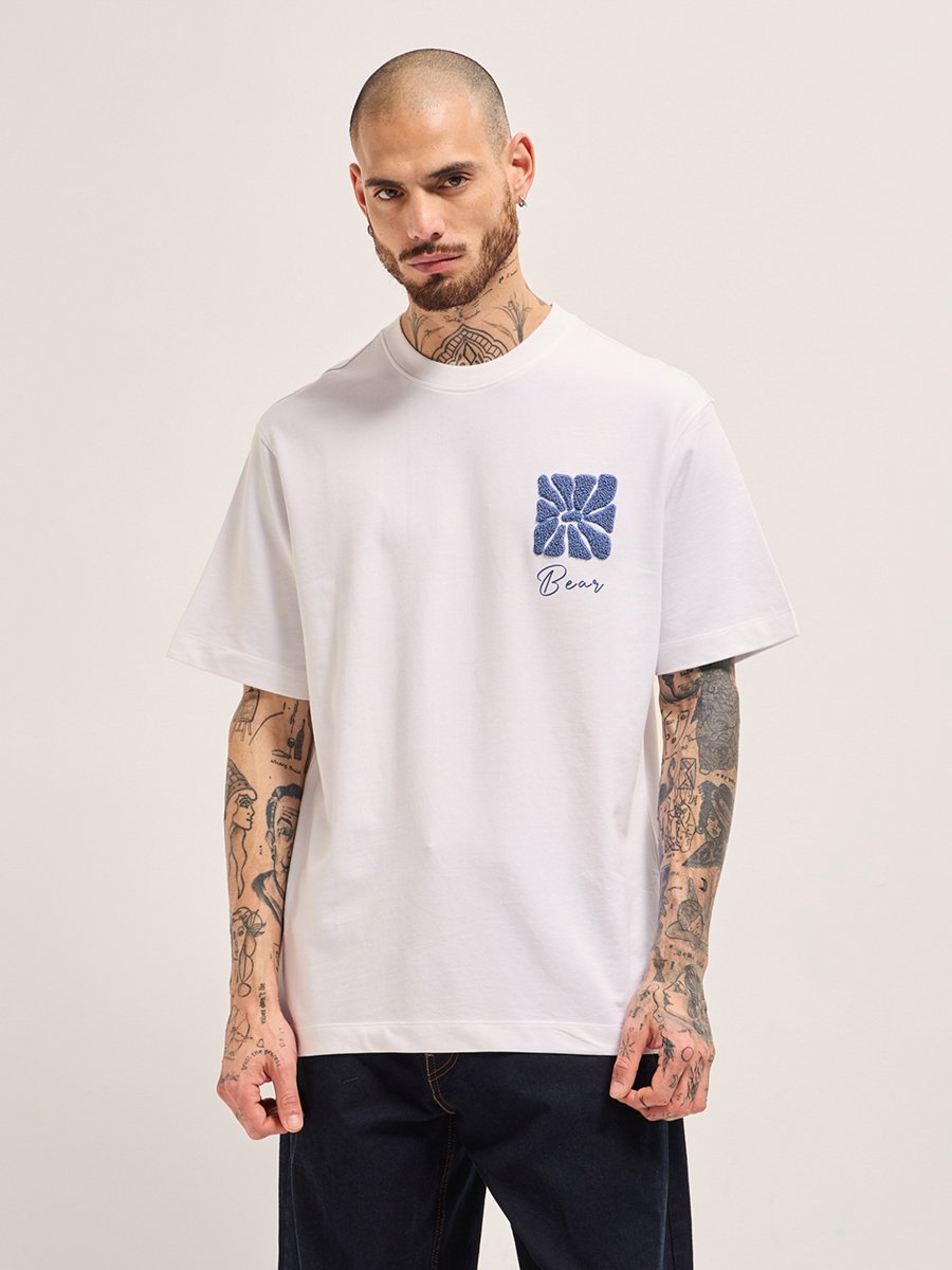 Men Pure Cotton Printed Oversized T-Shirt
