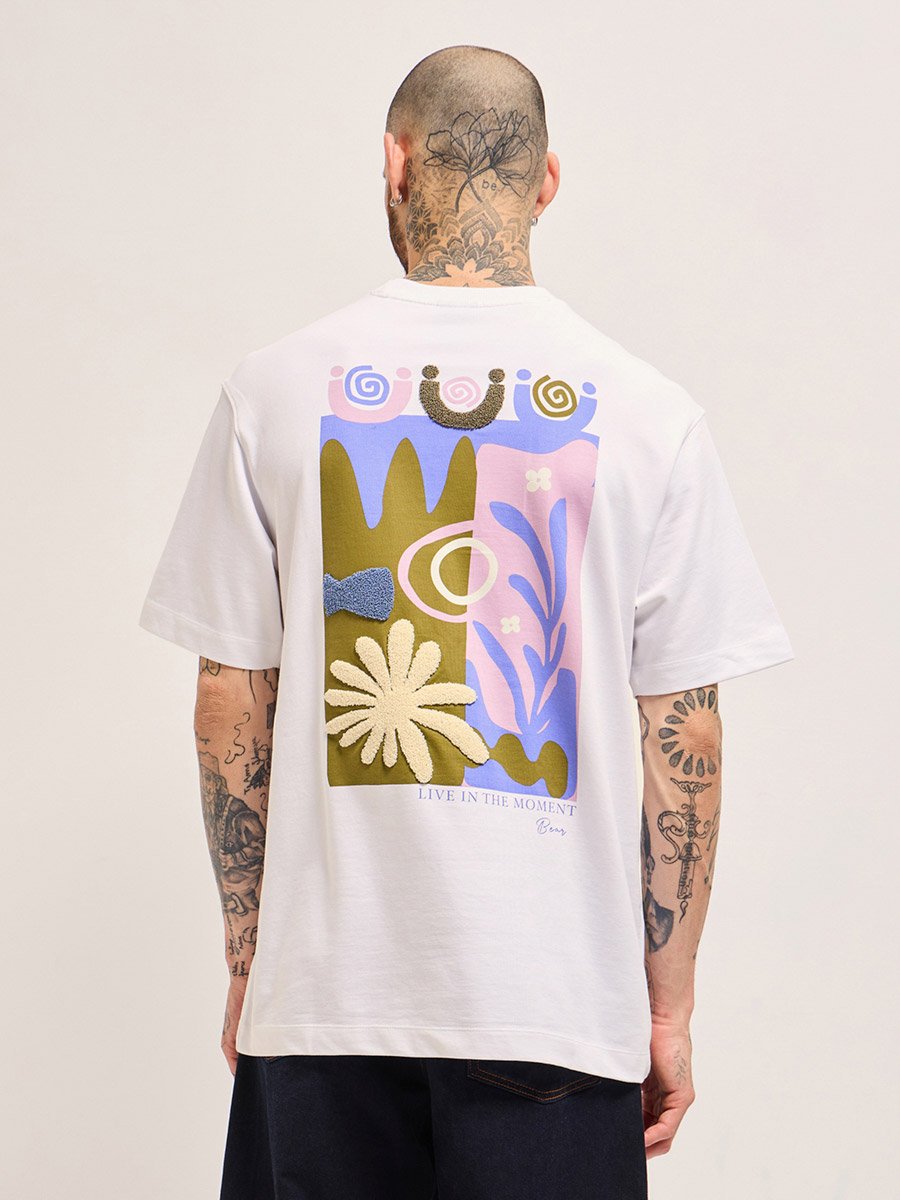 Men Pure Cotton Printed Oversized T-Shirt