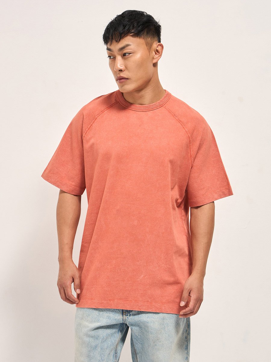 Men Pure Cotton Oversized T-Shirt