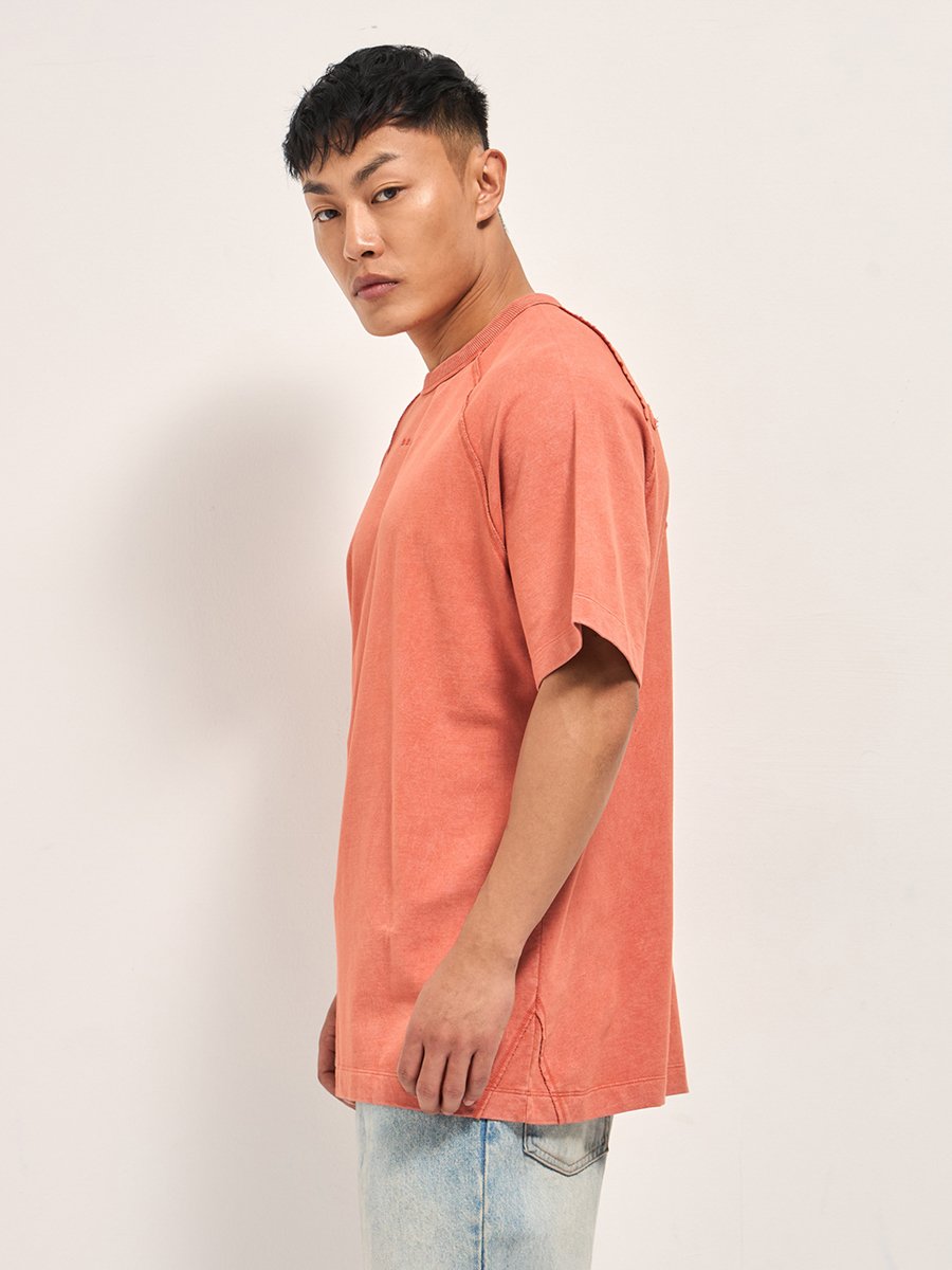 Men Pure Cotton Oversized T-Shirt