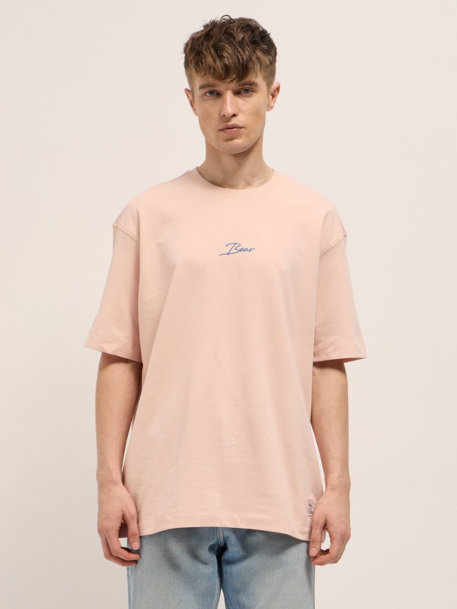 Men Pure Cotton Graphic Oversized T-Shirt