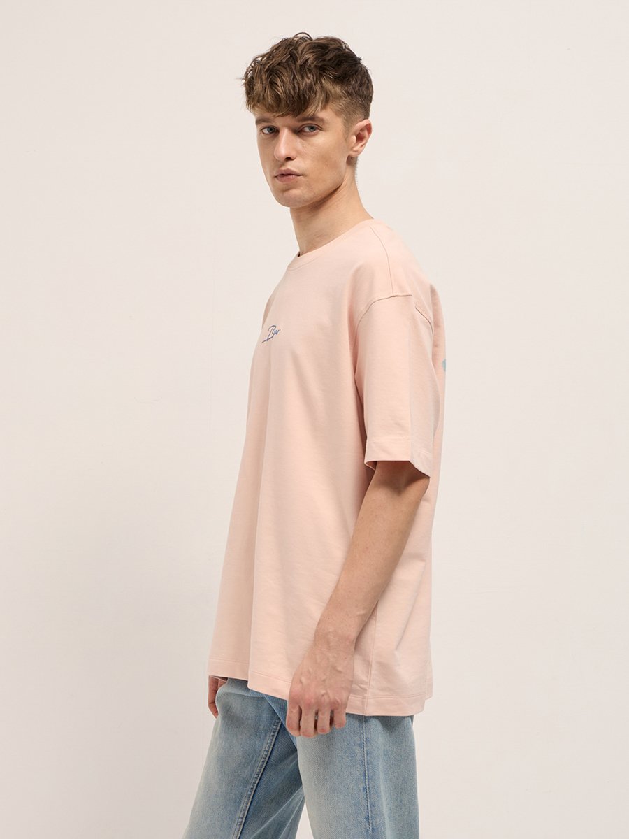 Men Pure Cotton Graphic Oversized T-Shirt