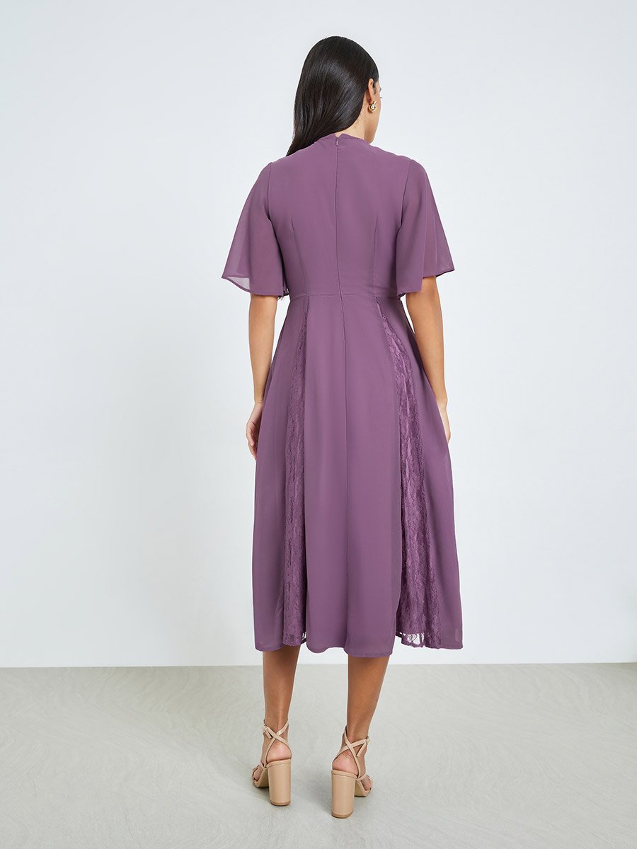 striped off the shoulder dress Jumana Off Shoulder Mini Dress