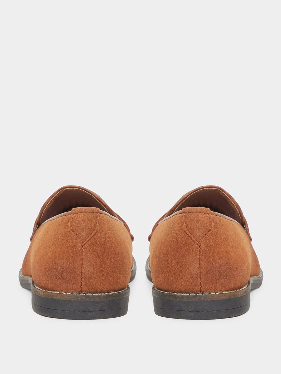 Men Classic Suede Look Slip-On Loafers