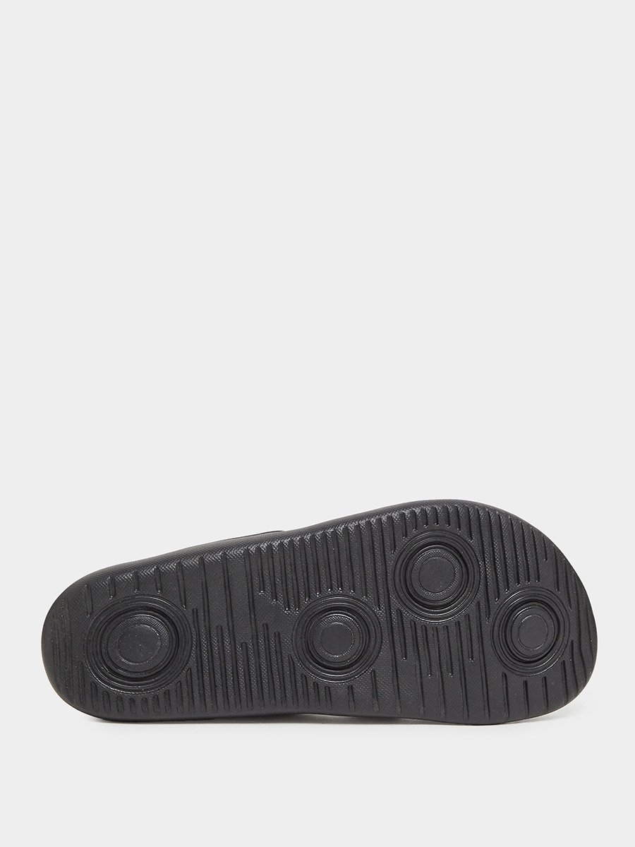 Men Double Strap Buckle Toe Ring Sandals