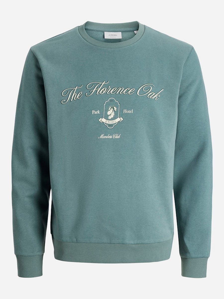 Green Florence Oak Graphic Sweatshirt