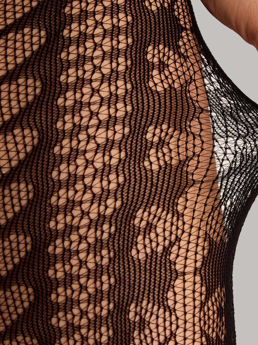 Floral Lace Textured Sheer Stockings