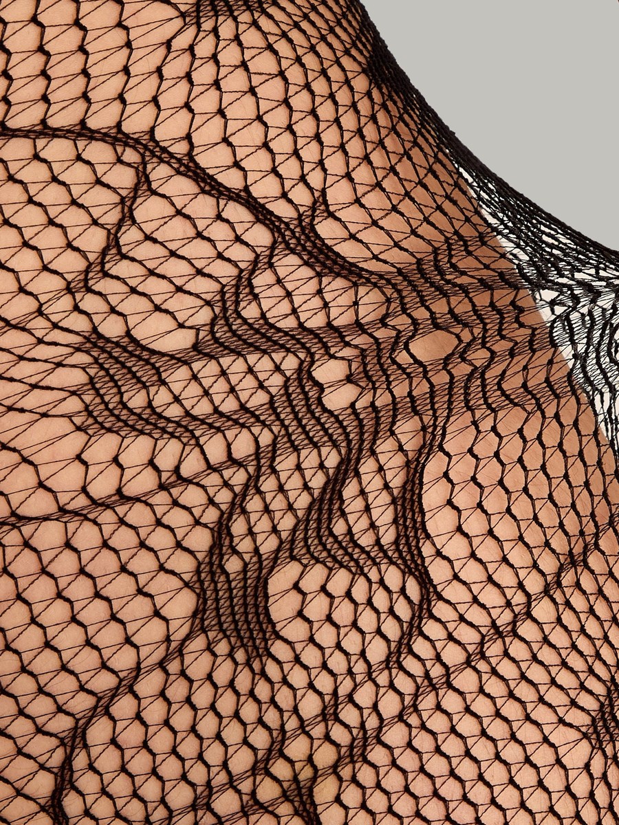 Floral Lace Textured Sheer Stockings
