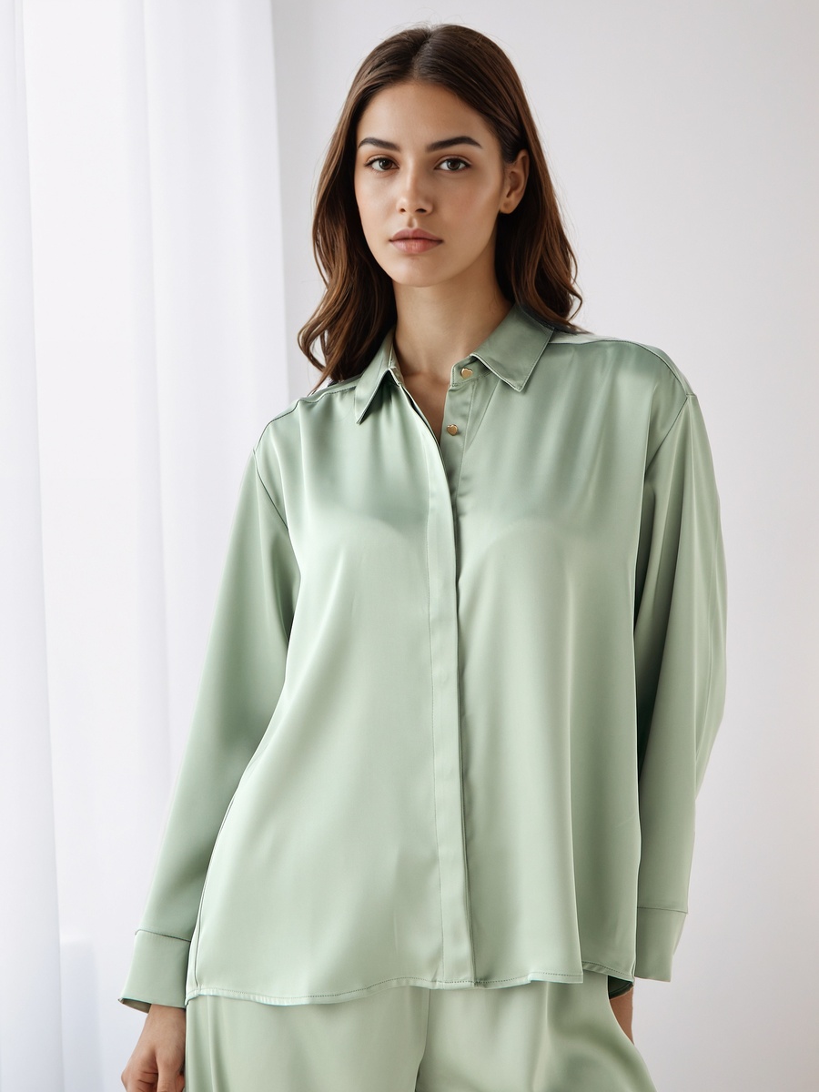 Co-Ords with Shirt and Wide Leg Pants