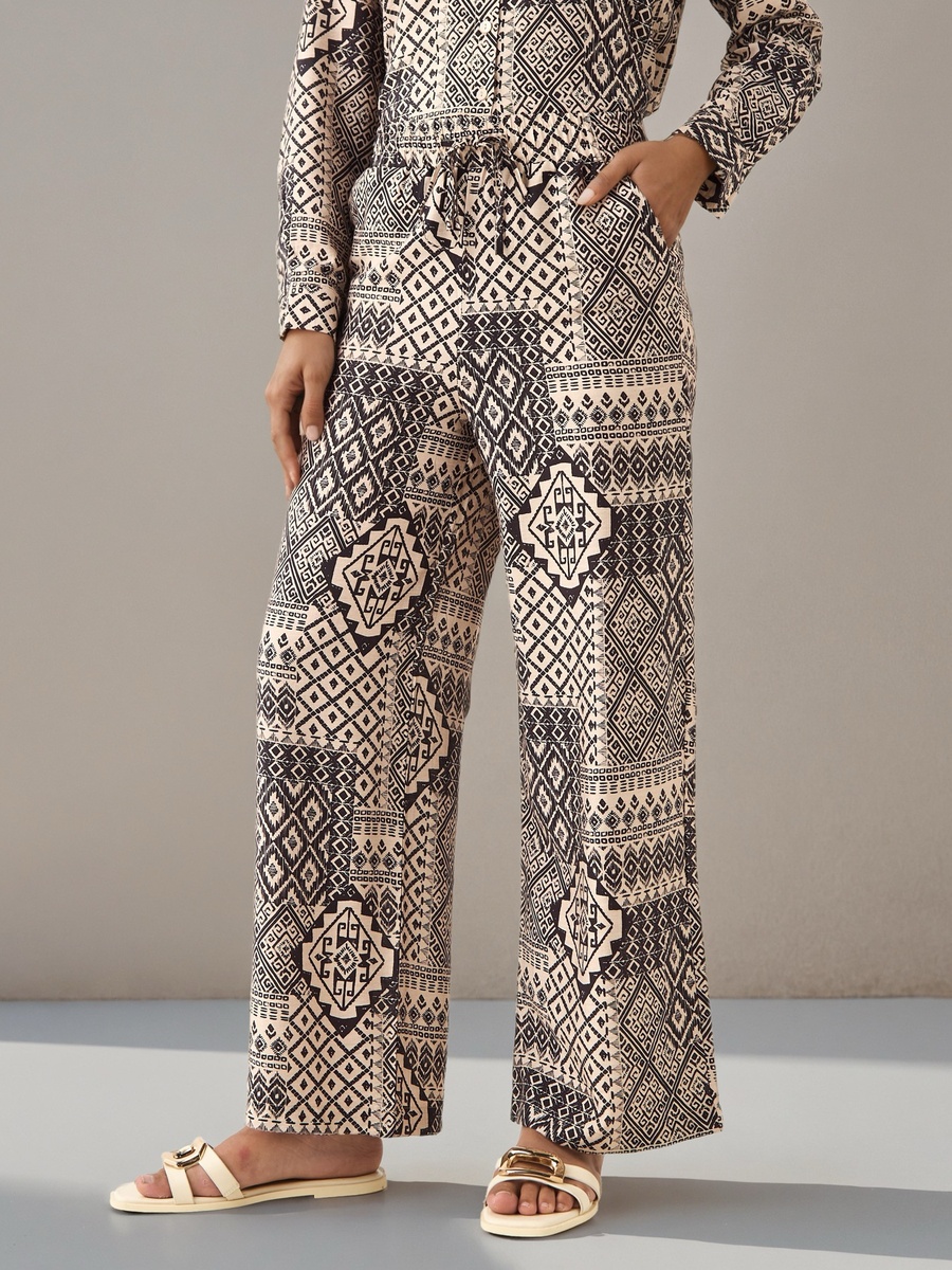 Co-Ords with Shirt and Wide Leg Pants