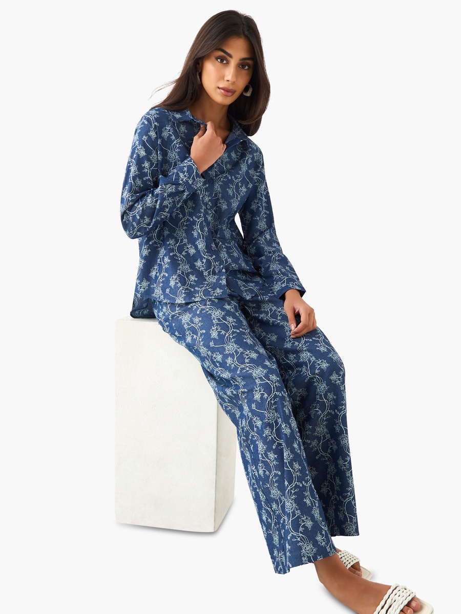 Co-Ords with Shirt and Wide Leg Pants