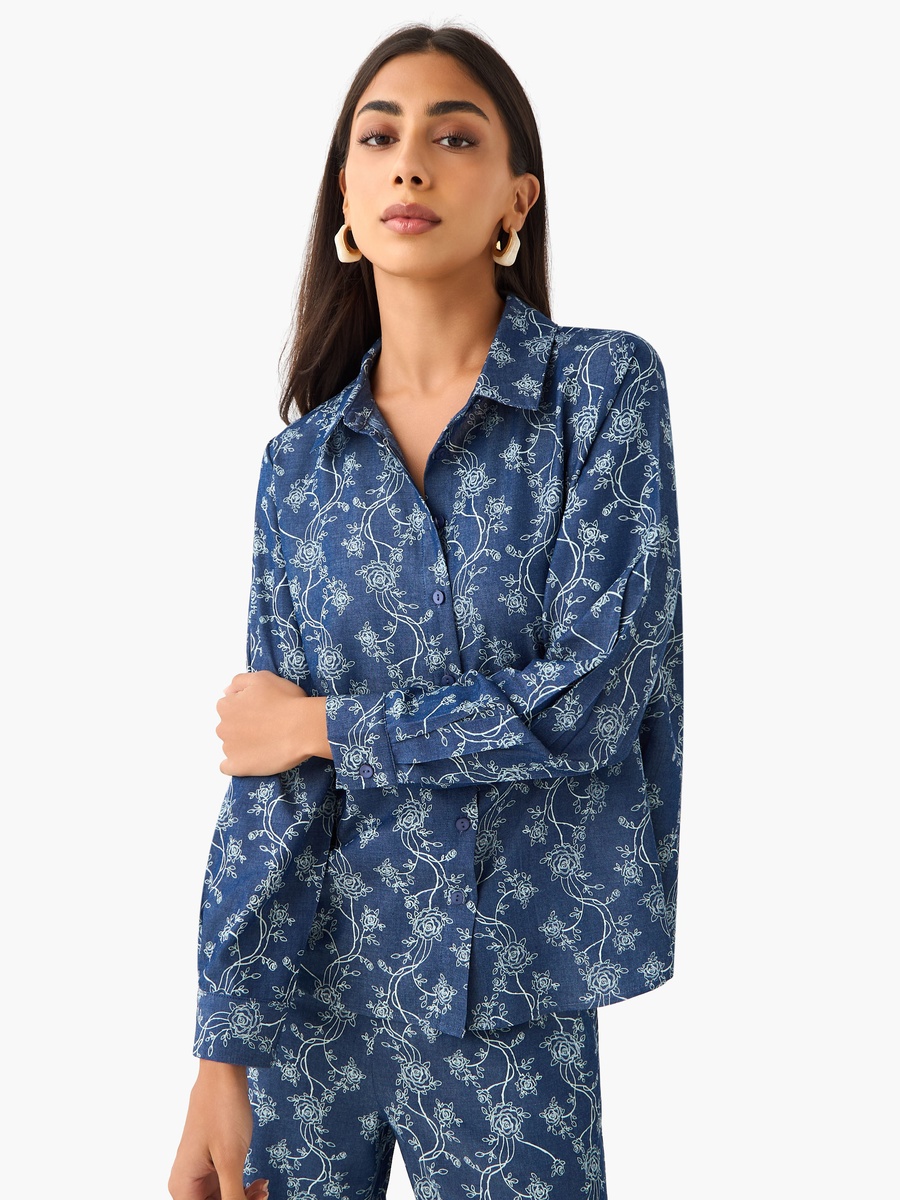 Co-Ords with Shirt and Wide Leg Pants