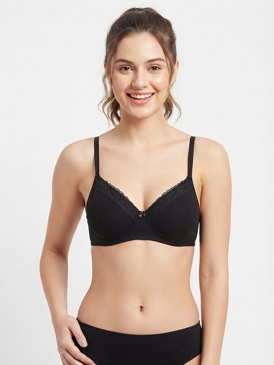 Pack of 2 - Lightly Padded Cotton T-Shirt Bra