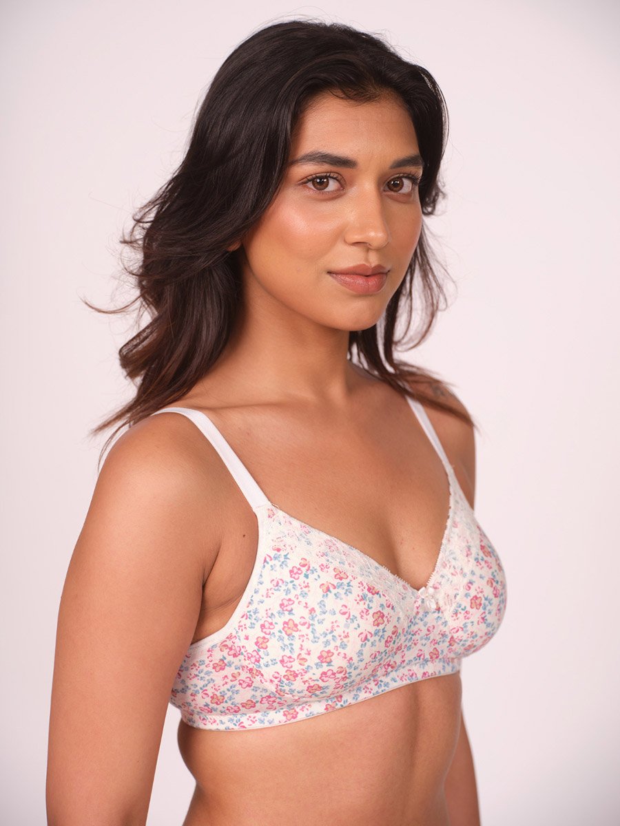 Pack of 2 - Lightly Padded Cotton T-Shirt Bra