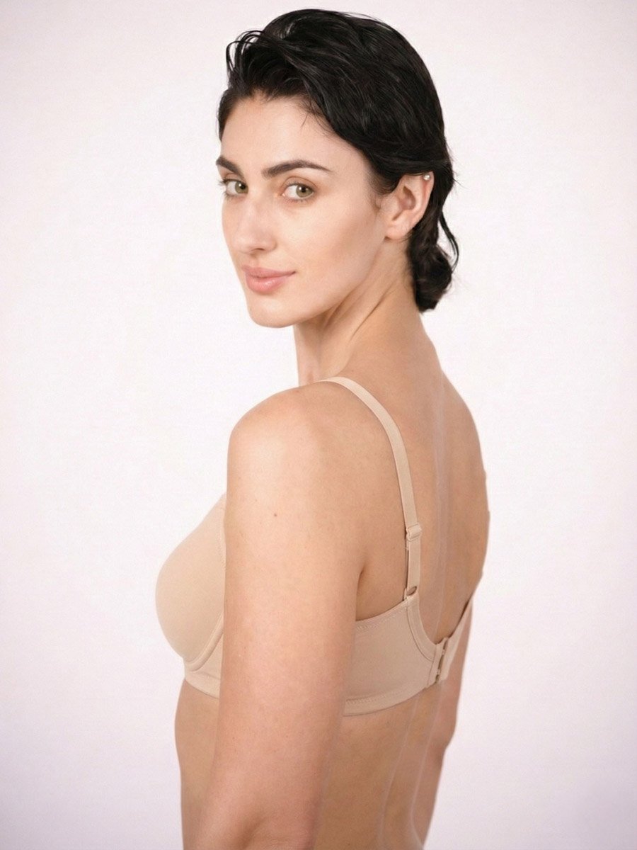Pack of 2 - Lightly Padded Lycra T-Shirt Bra