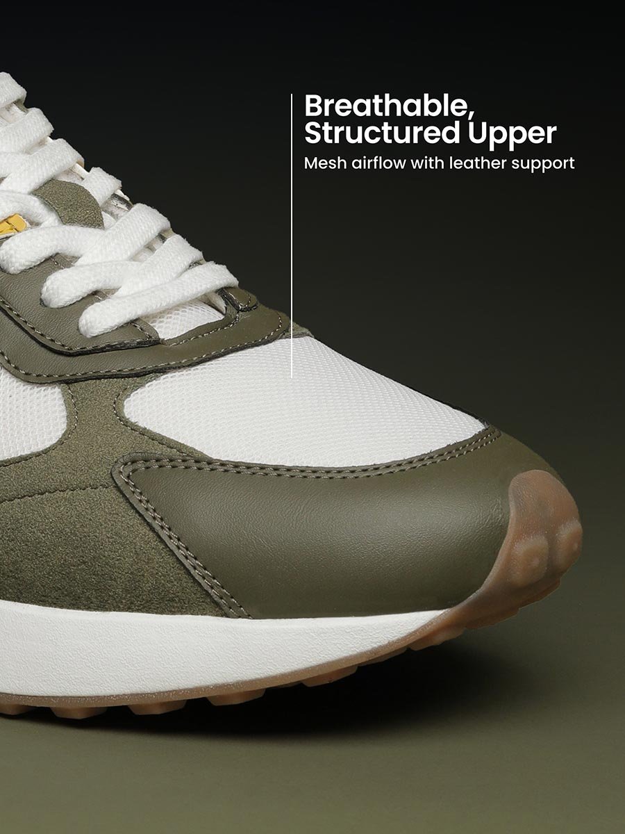 Men Easy Breezy Lace-Up Sneakers