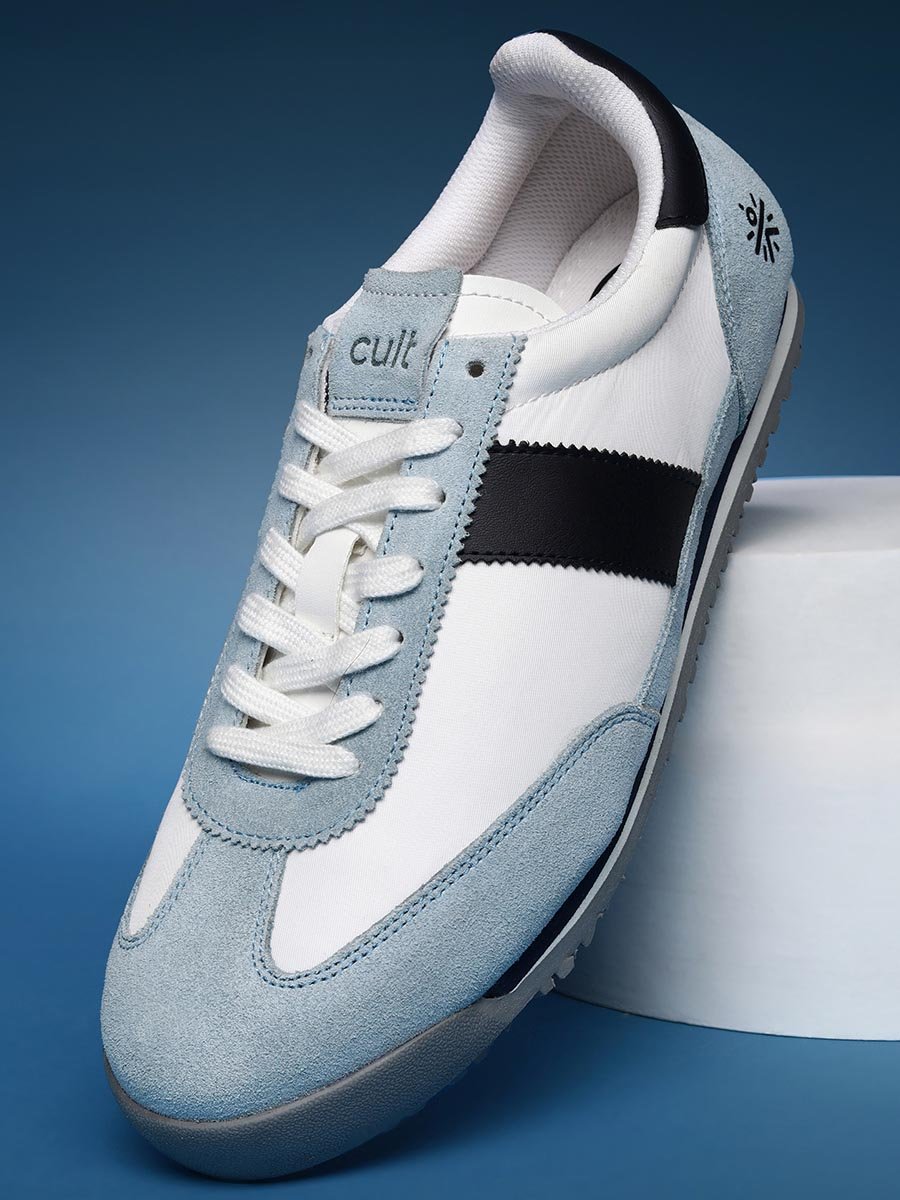 Men Urban Edge Suede Panel Sneakers