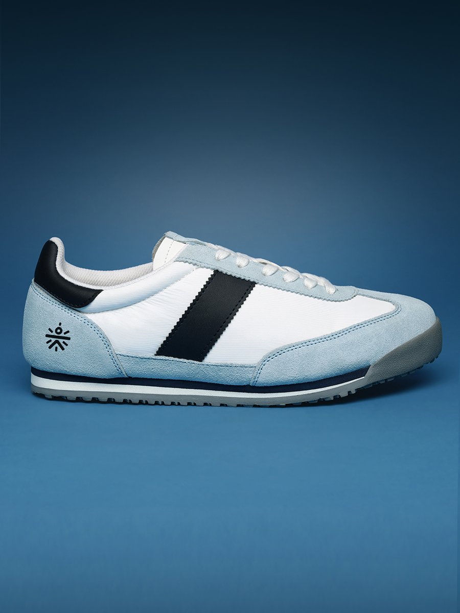 Men Urban Edge Suede Panel Sneakers