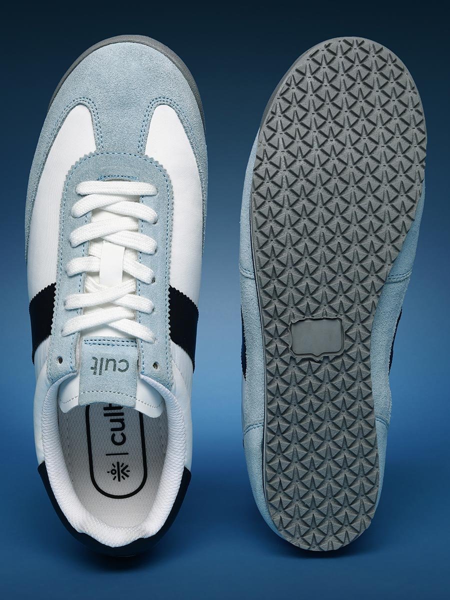 Men Urban Edge Suede Panel Sneakers