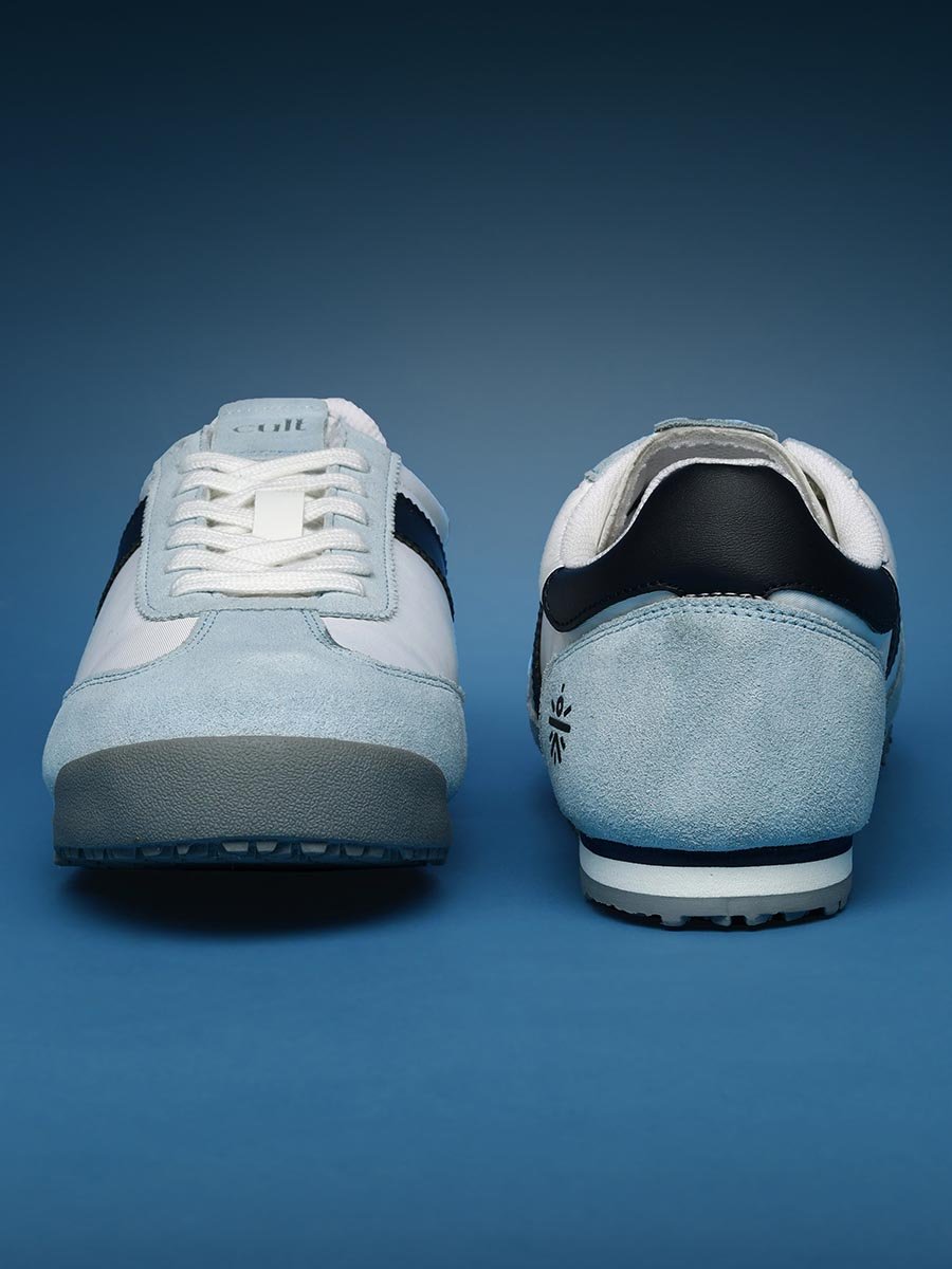 Men Urban Edge Suede Panel Sneakers
