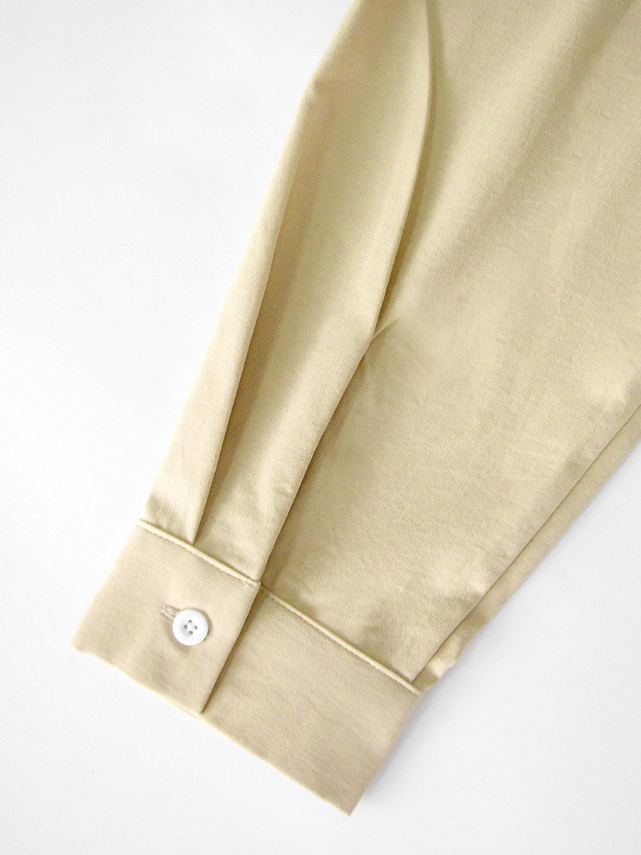 Men Beige Linen Shirt and Trousers Co-Ords