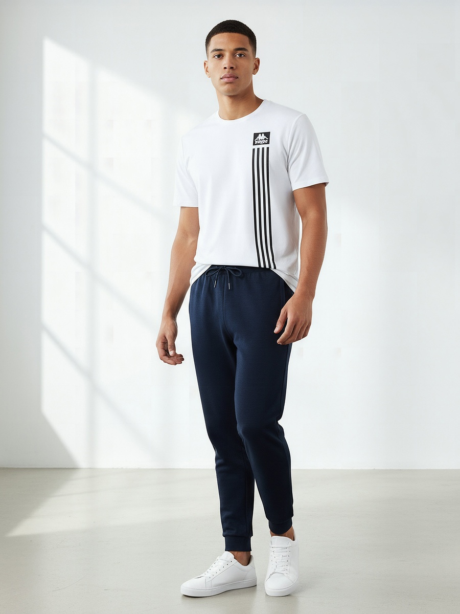 Men Essential Joggers with Drawstring Closure