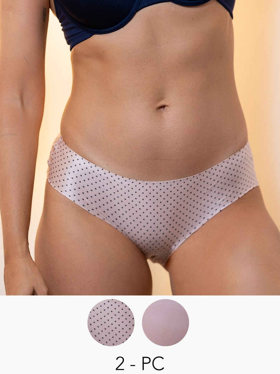 Hipster Briefs with Assorted Prints - Set of 2