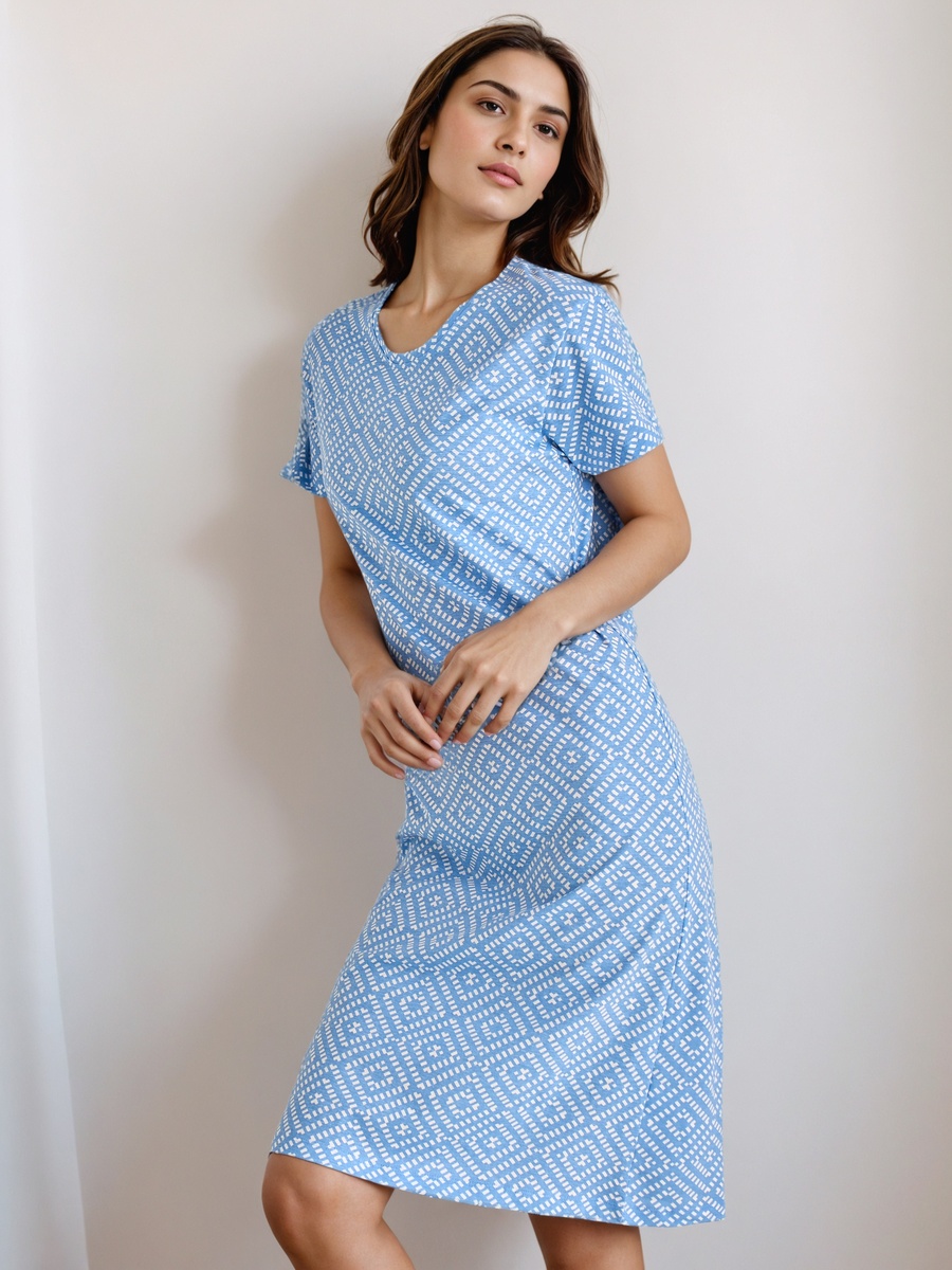 Nightdress with Print