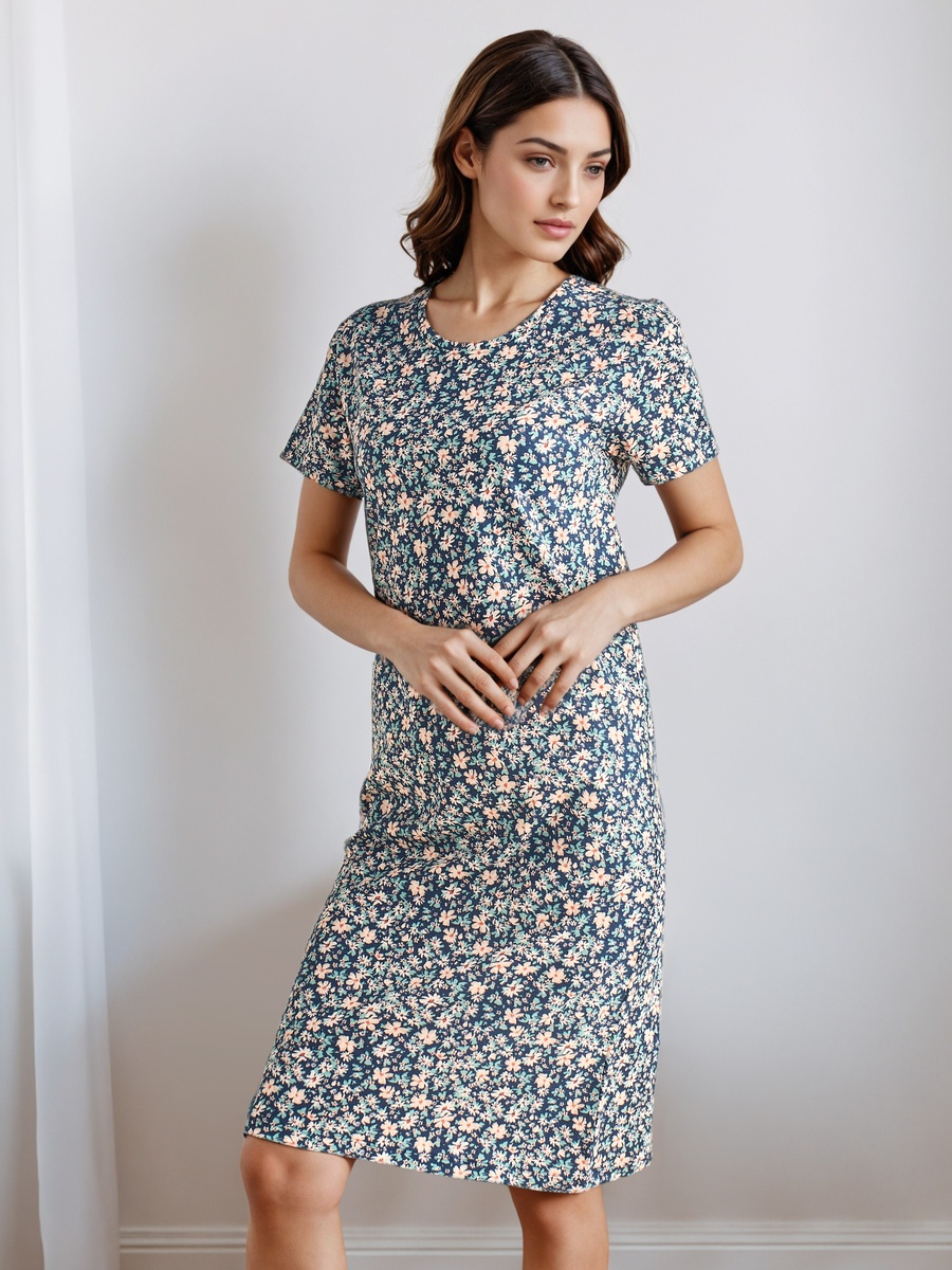 Floral Print Nightdress