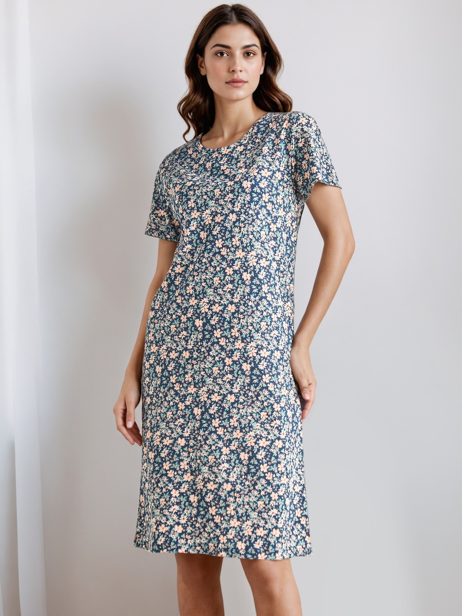 Floral Print Nightdress
