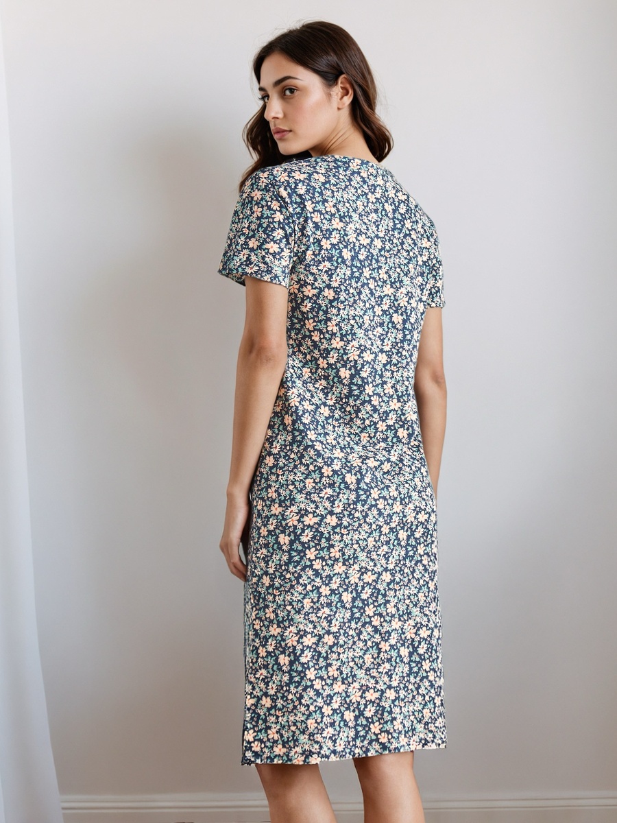 Floral Print Nightdress