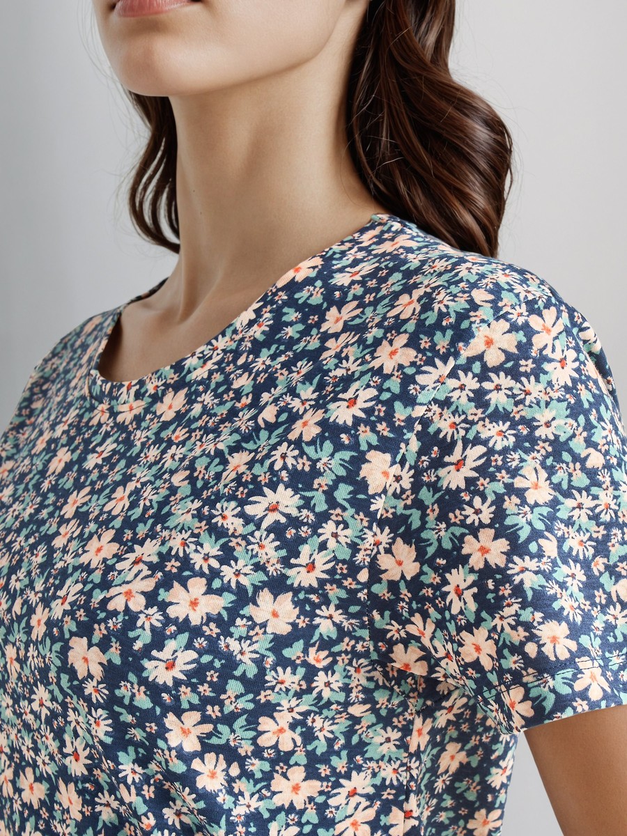 Floral Print Nightdress