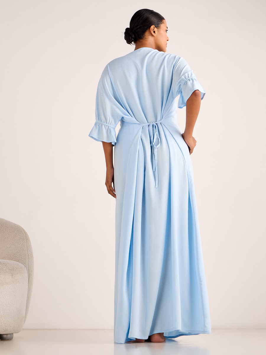 Viscose Nightdress with Embroidery
