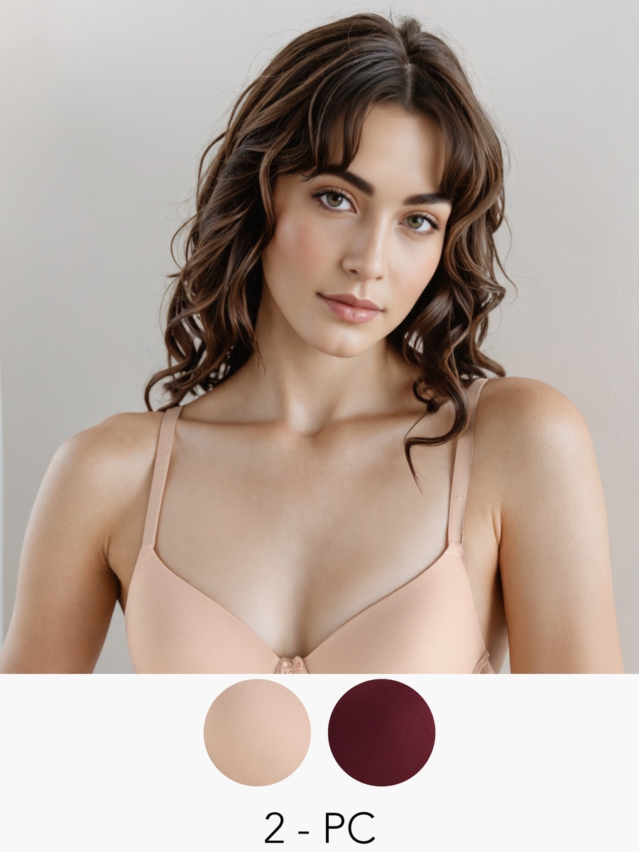 Pack of 2 - Demi Bra