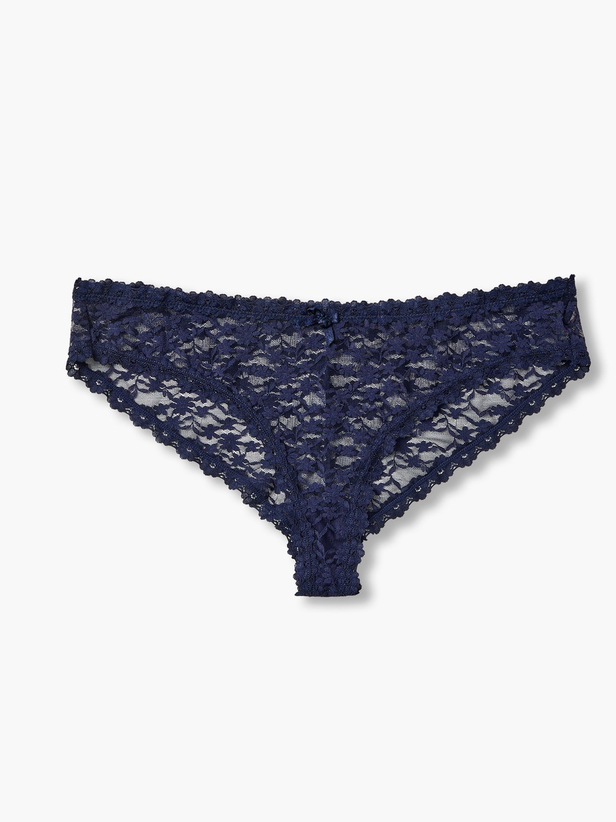 Bikini Briefs with Lace Trim
