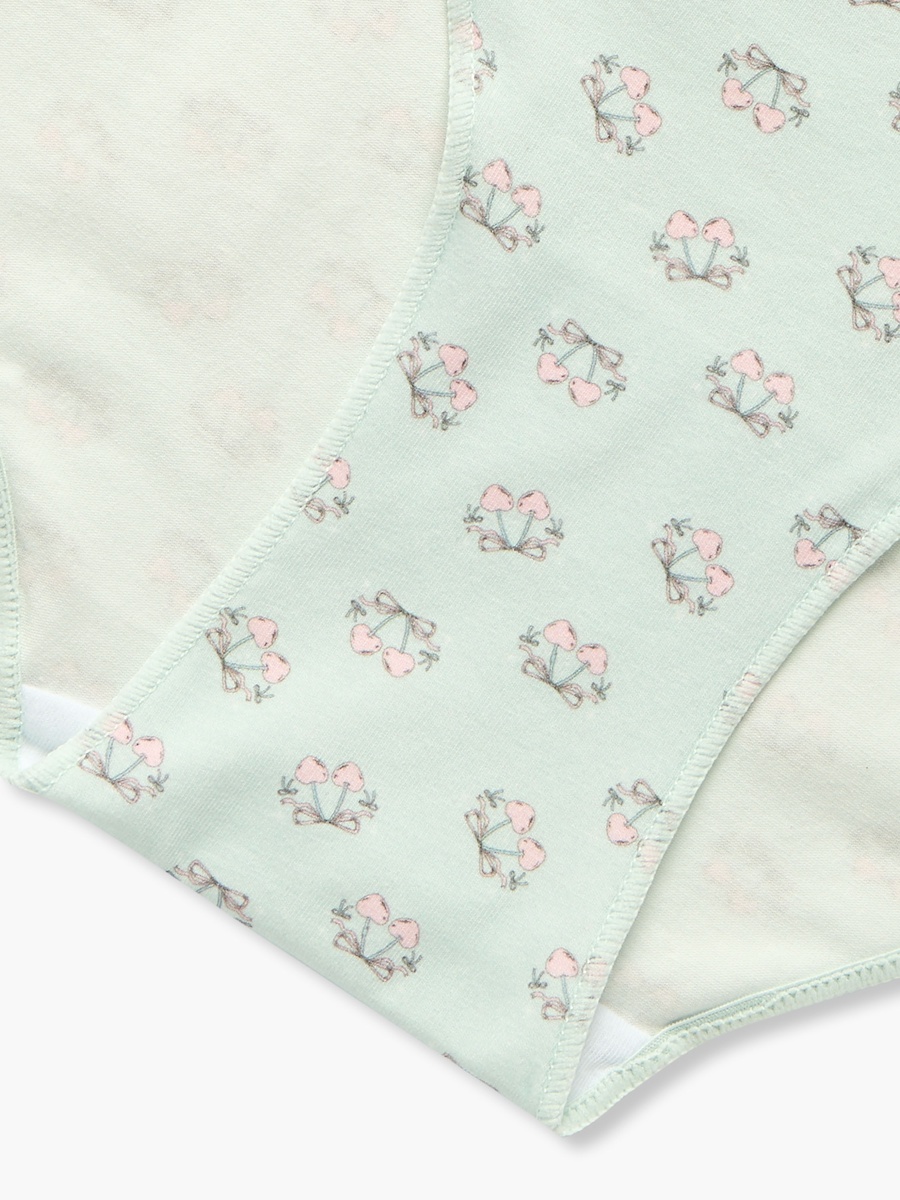 Bikini Briefs with Cherry Print