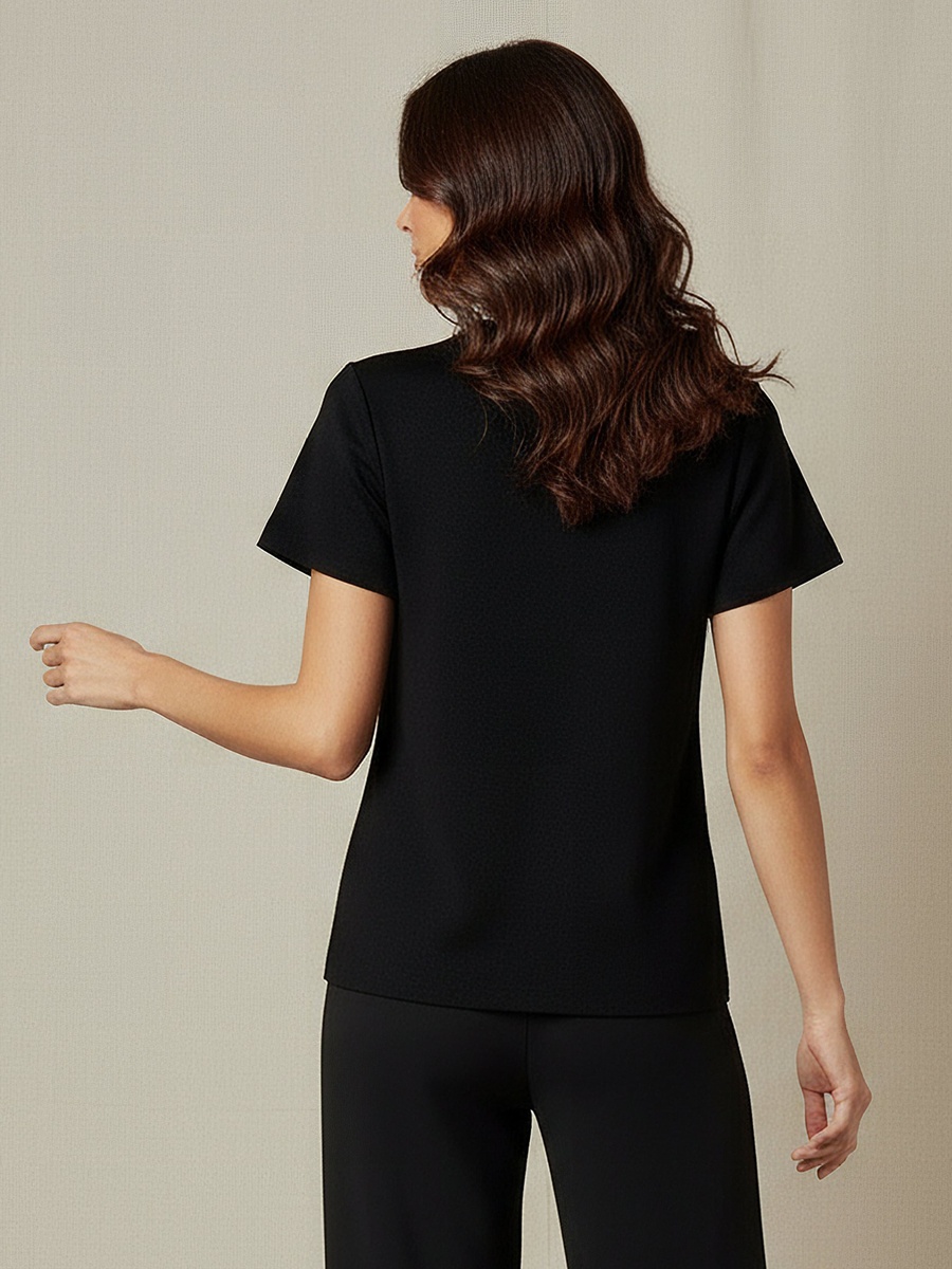 Regular Fit Top with Embellishment