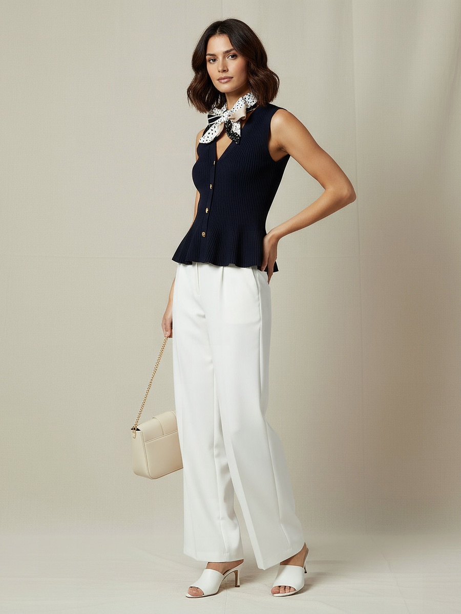Regular Fit Top with Texture