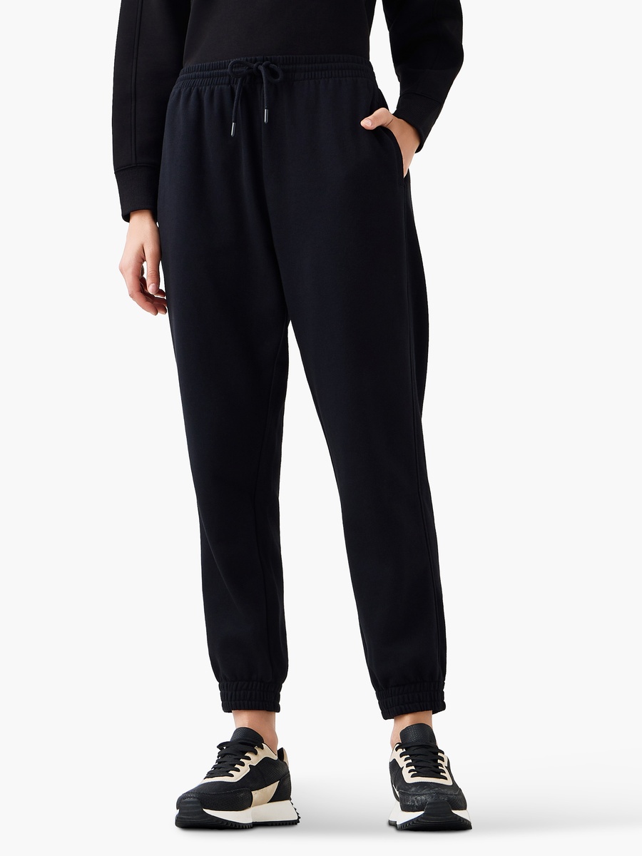 Regular Fit Flexi Waist Joggers Pockets