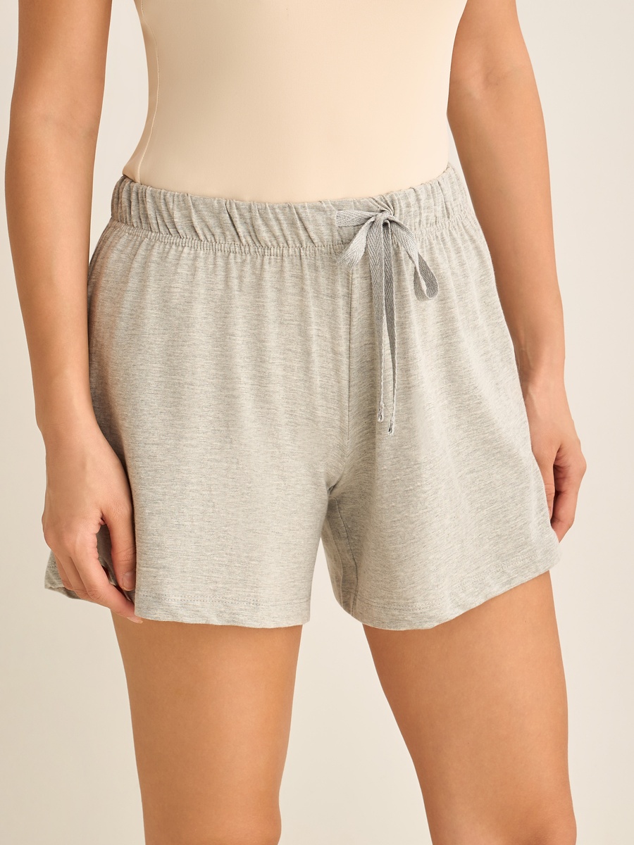 Set of 2 - Drawstring Waist Shorts