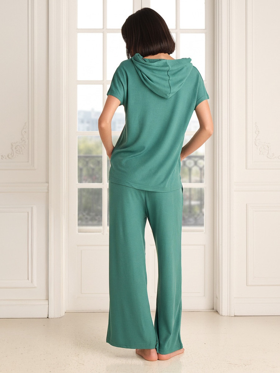 Pyjama Set with Hooded Top and Pants