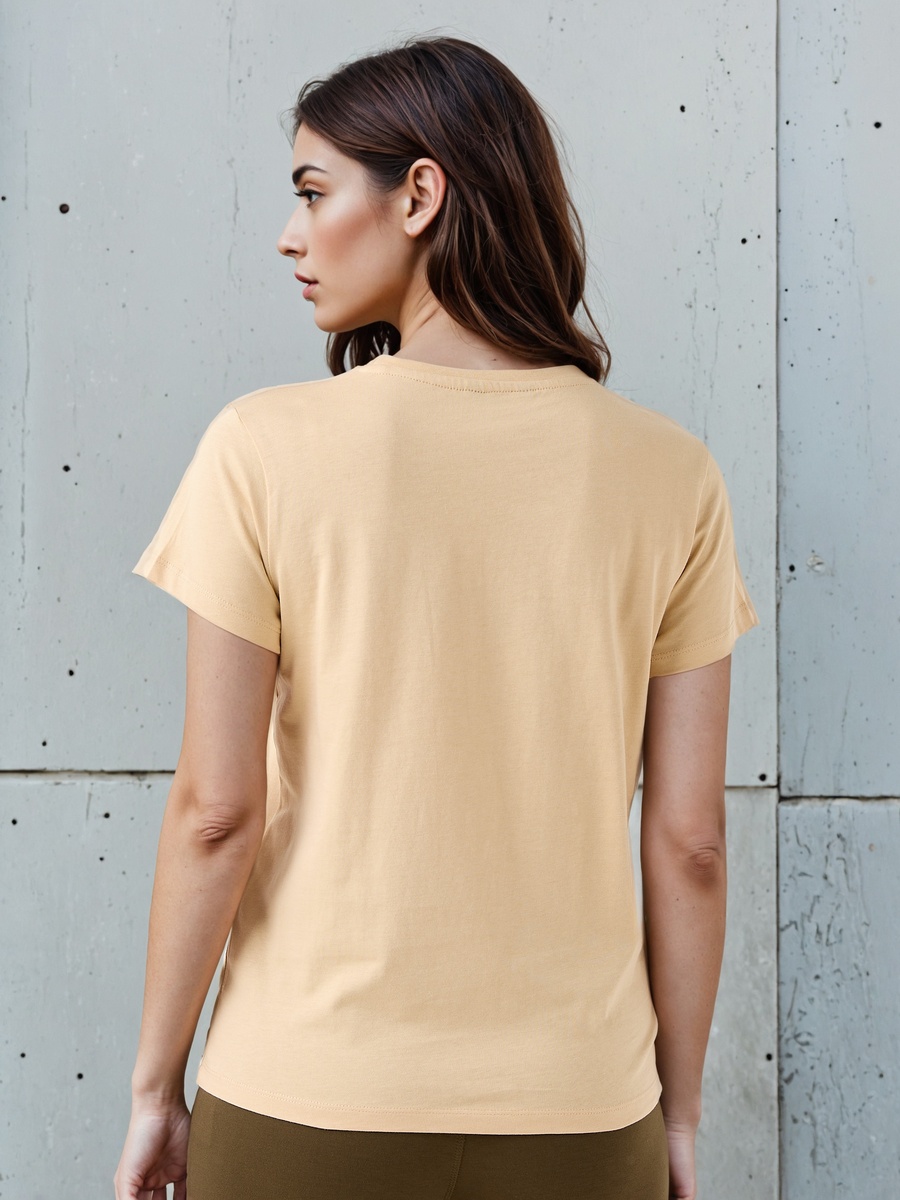 Regular Fit Cotton T-Shirt with Graphic Print