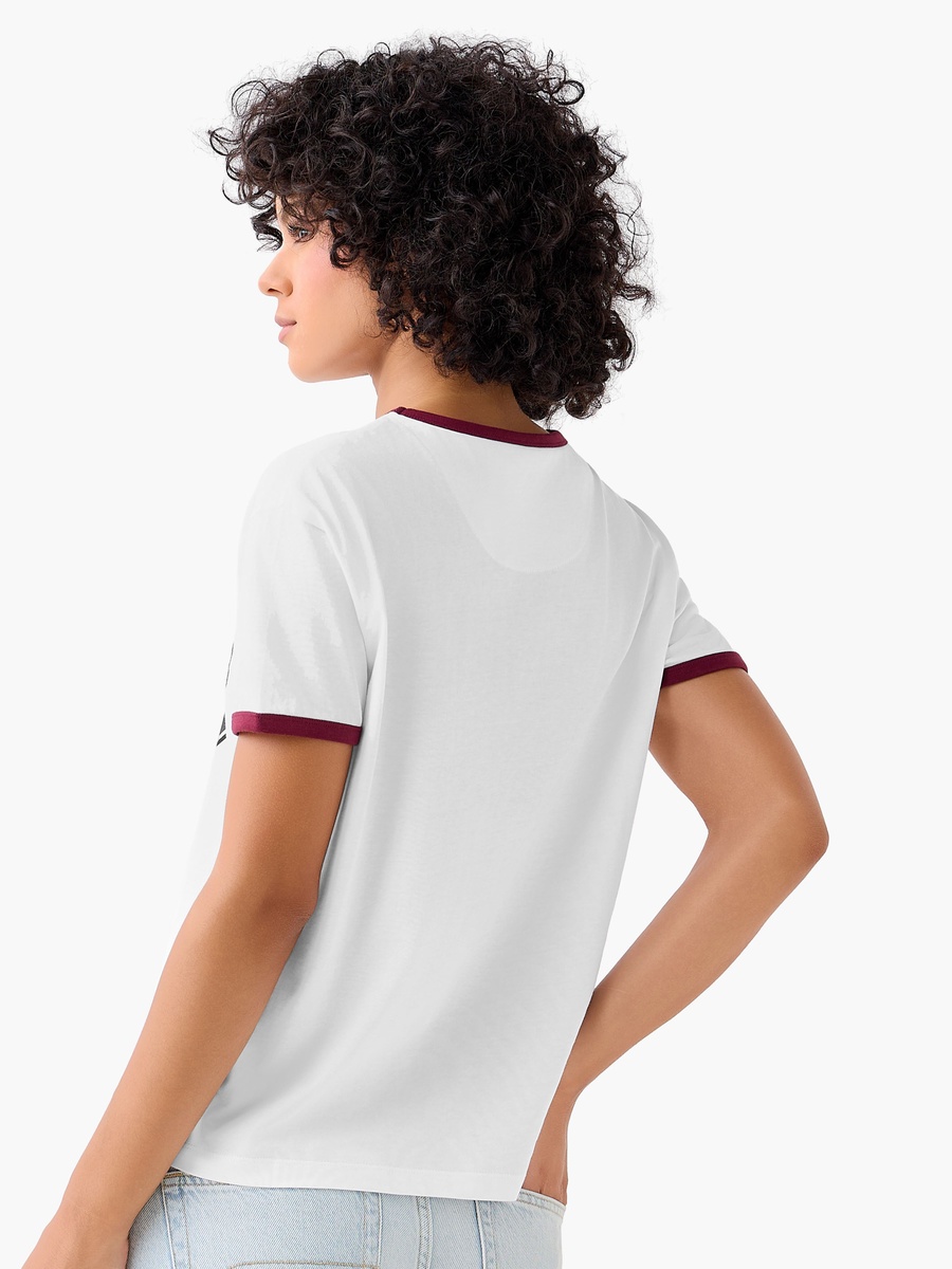 Regular Fit Cotton T-Shirt with Logo Print