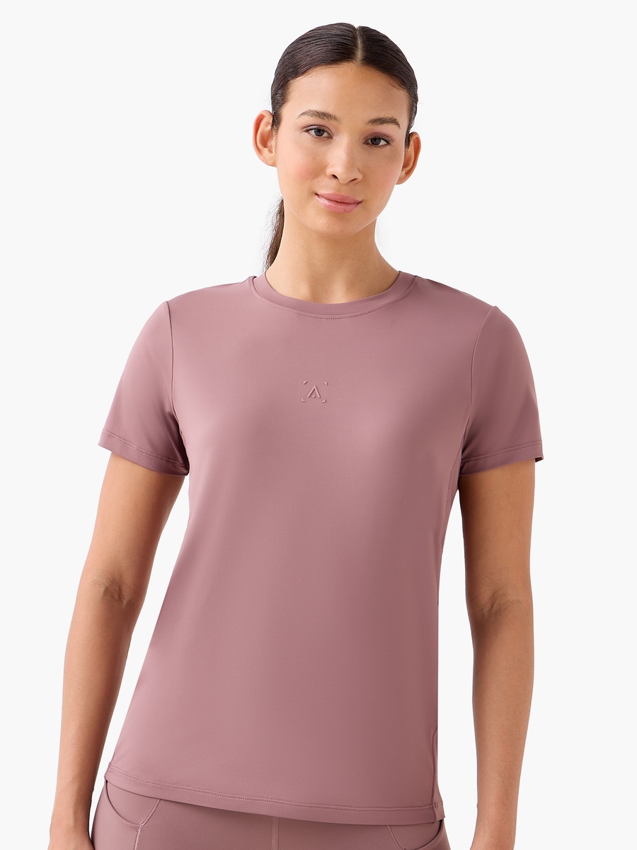 Women Solid Short Sleeve T-Shirt