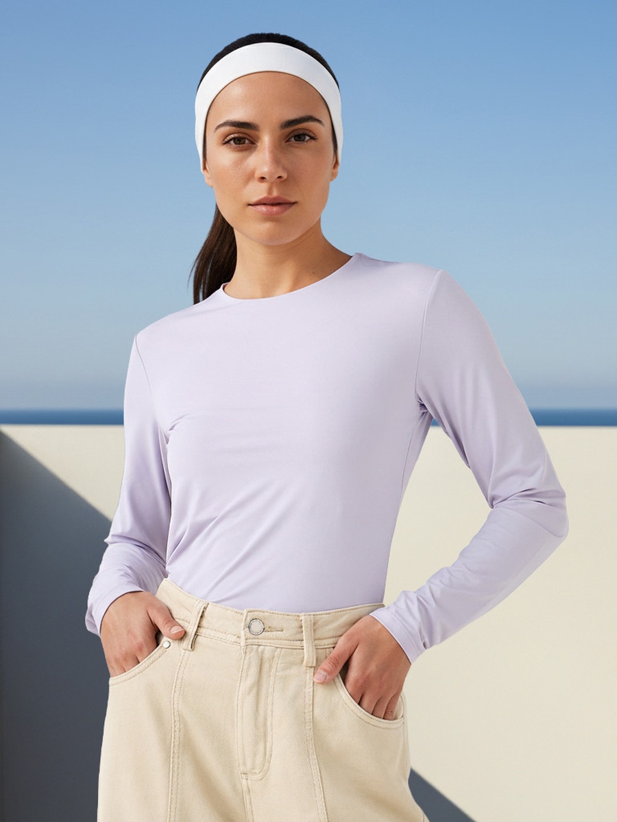 Regular Fit T-Shirt with Long Sleeves